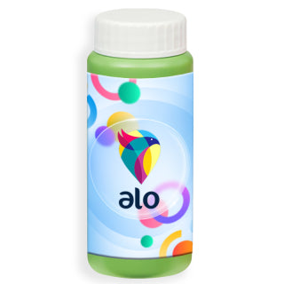 Logo 2 Oz Bubble Dispensers